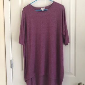 Purple LuLaRoe Irma size medium